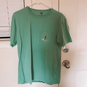 Teal Vissla Pocket Tee